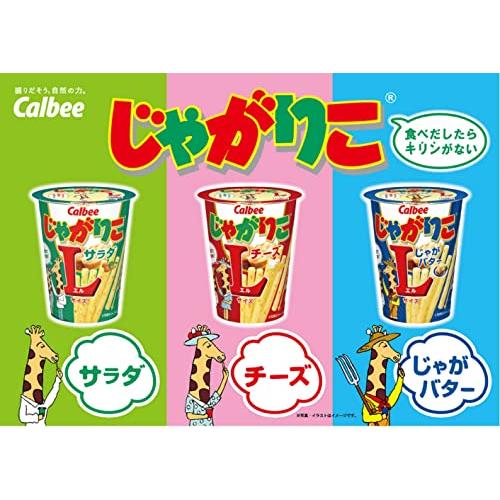 カルビー じゃがりこチーズLサイズ 66g×12個 : 雑貨屋MelloMellow