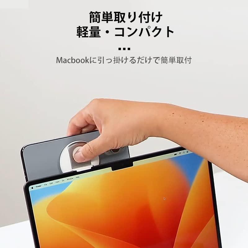 Belkin iPhone MagSafeマウント Mac連係カメラ対応 スマホリング キックスタンド ブラック MMA006btBK｜otogizakka｜10