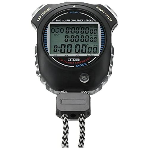 CITIZEN シチズン ストップウォッチ 防水 スプリットタイム/ペース