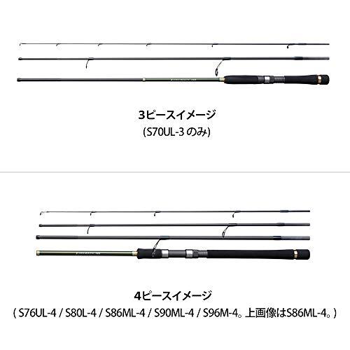 SHIMANO ルアーマチックMB S80L-4 モバイルロッド シマノ(SHIMANO) モバイルロッド 20 ルアーマチック MB S80L-4 ソルト