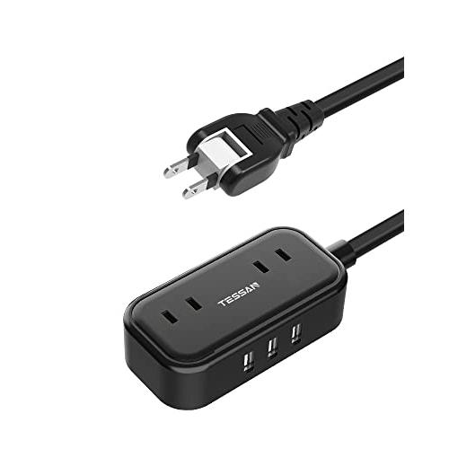 usb コンセント 電源タップ 2個AC口 3USBポート 延長コード 1.5m 小型 タップusb 充電タップ たこあしコンセント テーブルタ｜otogizakka｜08