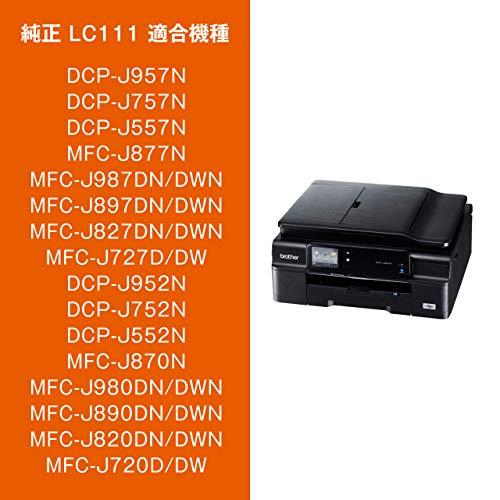 ブラザー純正】インクカートリッジ4色パック(エコパッケージ) LC111