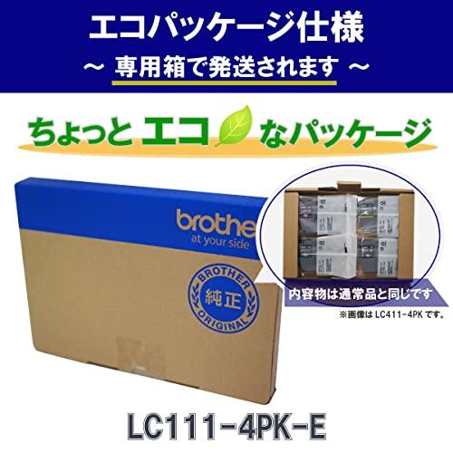 ブラザー純正】インクカートリッジ4色パック(エコパッケージ) LC111