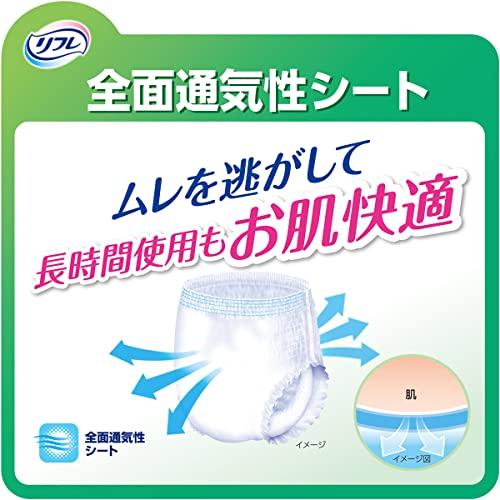 リフレ はくパンツ 軽やかなうす型 2回分吸収 大人 紙おむつ 尿漏れ はきやすい Sサイズ 36枚｜otogizakka｜06