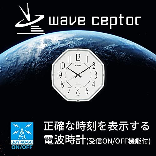 CASIO(カシオ) 掛け時計 壁掛け時計 電波時計 機能 ステップ秒針