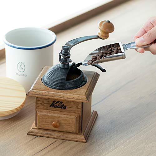 カリタ Kalita コーヒーミル 木製 手挽き 手動 ドームミル #42033 