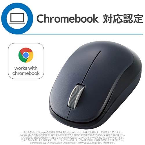 エレコム マウス ワイヤレス (レシーバー付属) Mサイズ 3ボタン