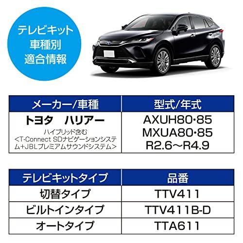 データシステム テレビキット ビルトインタイプ トヨタ・ヤリス/ヤリス