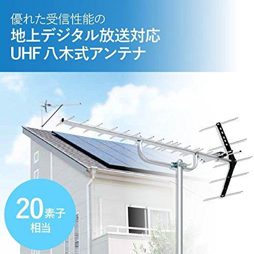 DXアンテナ 地上デジタルアンテナ 八木式 UHF平面 (20素子相当) 中・弱 DXアンテナ 地上デジタルアンテナ 八木式 UHF (20素子相当) 中・弱電界