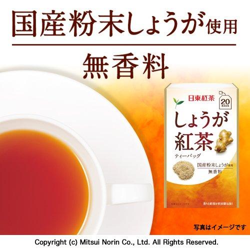 日東紅茶 しょうが紅茶ティーバッグ 20袋入り｜otogizakka｜02