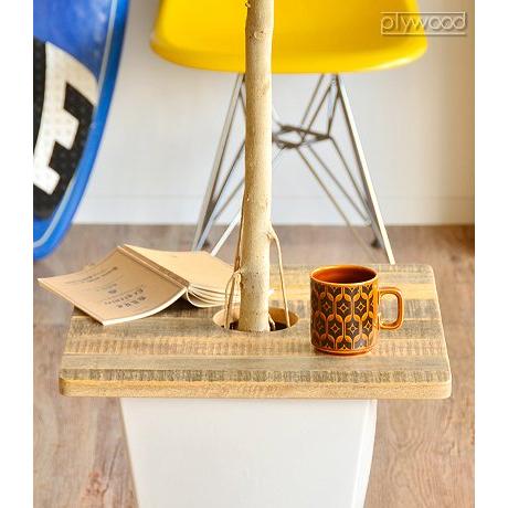 【数量限定】ハングアウト プランツテーブル マンゴー材 60x60cm PLT- ハングアウト プランツテーブル マンゴー材 60x60cm PLT-S60(MG