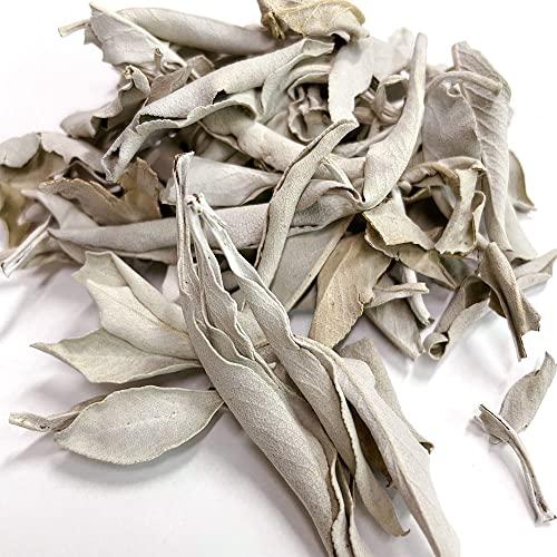 まるページ☆無農薬ホワイトセージ枝無しリーフ1.5KG 無農薬