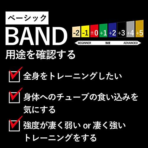 セラバンド(THERABAND) トレーニングチューブ バンドタイプ 2m TBB-7 ゴールド 強度レベル+5｜otogizakka｜06