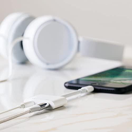 Belkin ライトニング \u0026 3.5mmオーディオ デュアルアダプター iPhone 14 / 13 / 12 / SE / 11 / XR_1