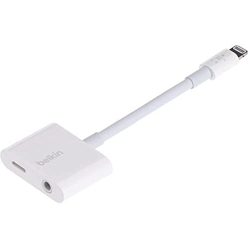 Belkin ライトニング \u0026 3.5mmオーディオ デュアルアダプター iPhone 14 / 13 / 12 / SE / 11 / XR_3