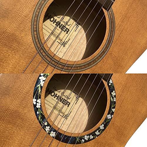 Jockomo アコースティックギター の サウンドホールに インレイ