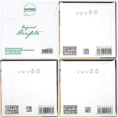 THOMASTIK バイオリン4/4弦セット( E:ゴールドブラカット A.D.G