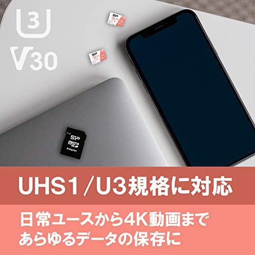 シリコンパワー microSD カード 128GB 【Nintendo Switch 動作確認済】4K対応 class10 UHS-1 U3 最｜otogizakka｜02