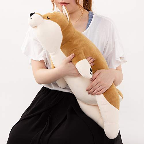 (未使用･未開封品)　りぶはあと 抱き枕 プレミアムねむねむアニマルズ 柴犬の柴犬のコタロウ Lサイズ W73xD32xH18cm 48768-44 qdkdu57 Amazon｜LIV HEART 抱き枕 プレミアムねむねむアニマルズ 柴犬の