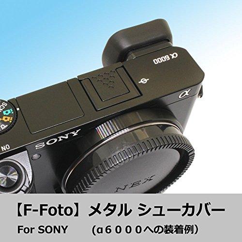 F-Foto メタル ホットシューカバー シルバー 『SONY ソニー α 専用』 (For SONY シルバー)｜otogizakka｜02