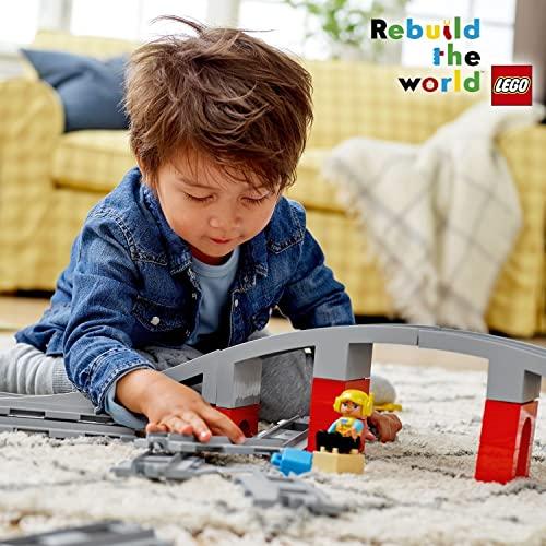 レゴ(LEGO)デュプロ あそびが広がる! 鉄道橋とレールセット 10872 おもちゃ ブロック プレゼント幼児 赤ちゃん 電車 でんしゃ 男のの画像