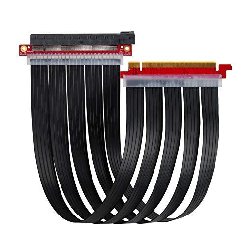 Silver Stone PCI Express x 16 Gen リボンケーブル SST-RC04B-400