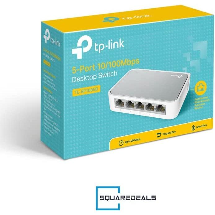 (未使用･未開封品)TP-Link スイッチングハブ 5ポート 10/100Mbps プラスチック筺体 TL-SF1005D TP-Link スイッチングハブ 5ポート 10/100Mbps プラスチック筺体 TL