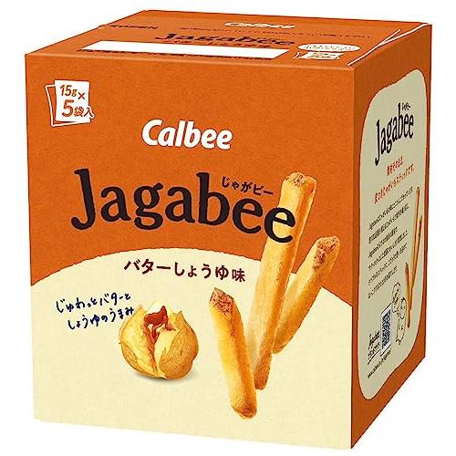 Jagabee(じゃがビー) カルビー Jagabee バターしょうゆ味 75g×12