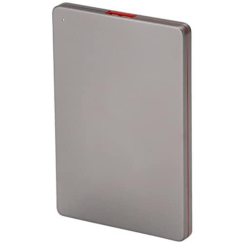 アイ・オー・データ 外付けHDD ハードディスク 2TB ポータブル カクうす アルミボディ 超薄型 mac Time Machine対応 日本