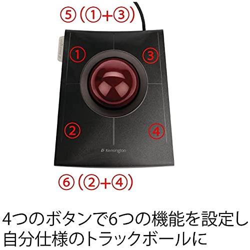 Kensington ケンジントン USB スリムブレードトラックボール K72327JP