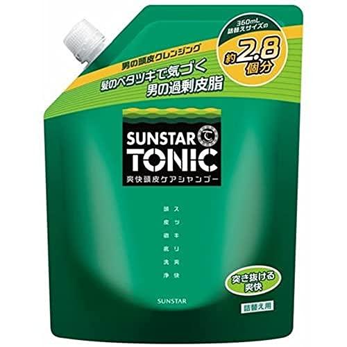 Sunstar Tonicシャンプー 詰替え1000mLシトラスハーブ6個セット 大容量】 サンスター トニックシャンプー 爽快頭皮ケア 詰替え用