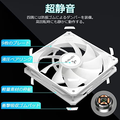 Novonest PCケースファン 120mm 静音 3PINコネクタ pc パーツ 冷却