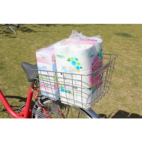 sentan(センタン工業) 自転車用後ろカゴ ステンレスカゴ 取付金具付 RB