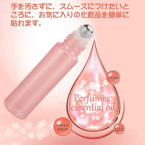 Yorkereynom ロールオンボトル 6本セット 10ml アロマ保存容器 ガラス容器 遮光 ミニボトル アトマイザー 香水 アロマ 見分け｜otogizakka｜08