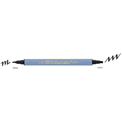 呉竹 水性ペン ZIG カリグラフィーII 6色 TC-3100/6V : 雑貨屋 