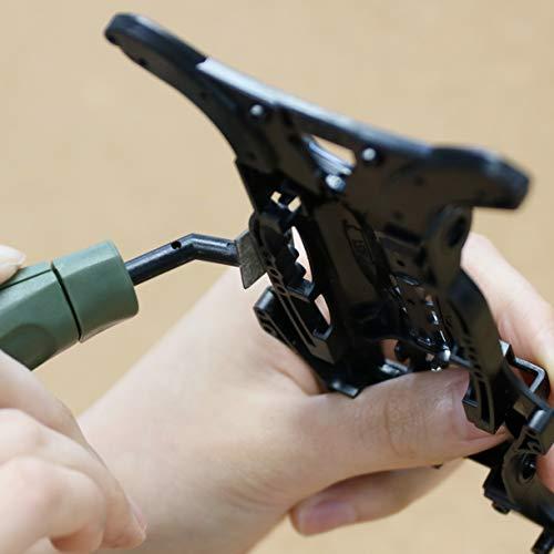 プロクソン(PROXXON) ペンサンダー 先端アーバー8種 ヤスリペーパー4種