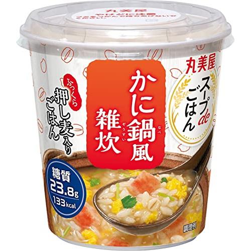 丸美屋 スープdeごはんかに鍋風雑炊 69g ×6個 : 雑貨屋MelloMellow 