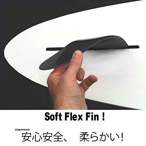 saruSURF センターフィン Safety Flex Soft ソフトフレックス 8 for ロングボード SUP airSUP スクリュー｜otogizakka｜06