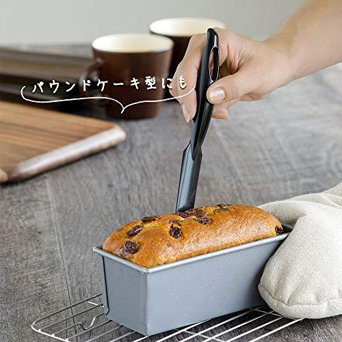 下村企販 ケーキナイフ シフォンケーキナイフ 【日本製】 薄型 しなる