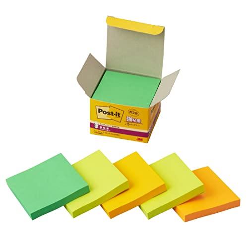 ポストイット 強粘着 付箋 ポップアップ ノート 詰替用 マルチカラー 4色 5冊パック 654-5SSPOP-APS の商品画像