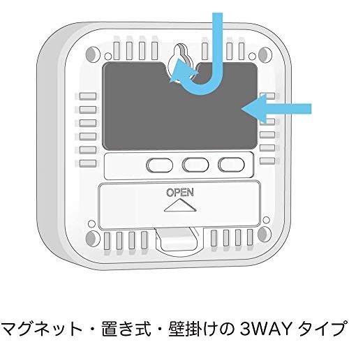 (未使用･未開封品)　タニタ(Tanita) 温湿度計 デジタル グレー TT-558 GY 壁掛け 時計付き 卓上 マグネット kmdlckf タニタ TT-559 温湿度計 デジタル 時計 カレンダー付き