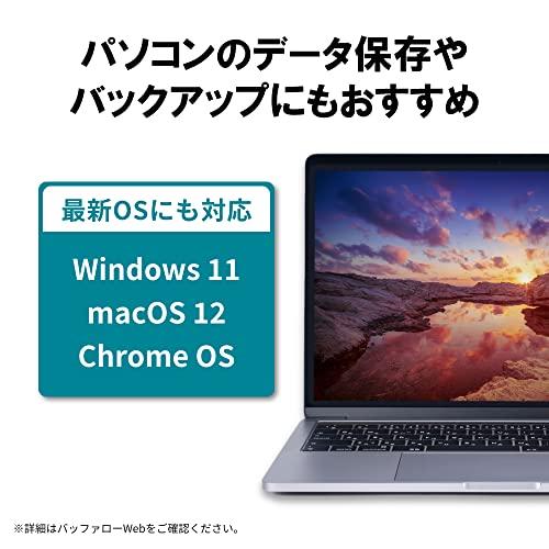 バッファロー CMR HDD採用 外付けハードディスク 4TB テレビ録画/PC/PS4/4K対応 バッファロー製nasne対応 静音&コンパ｜otogizakka｜08