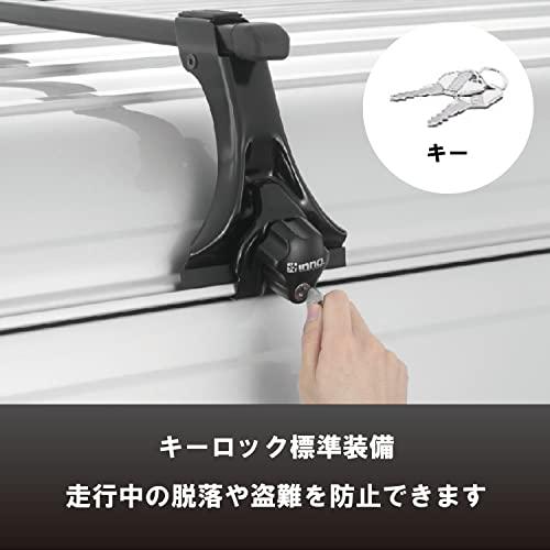 カーメイト ルーフキャリア inno スクエアーベース ベースステー ベーシックステー INSDKの画像