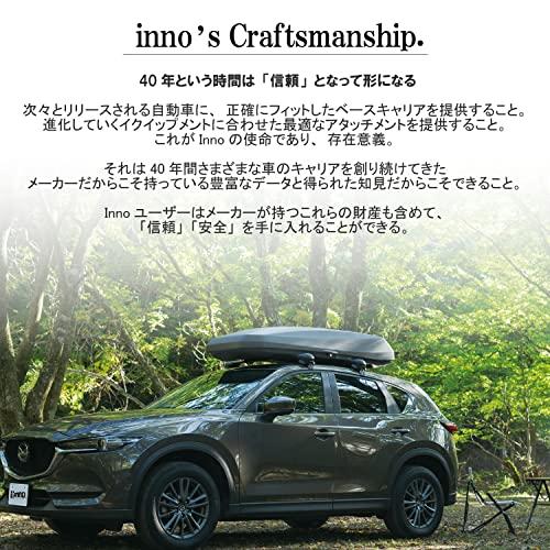 カーメイト ルーフキャリア inno スクエアーベース ベースステー ベーシックステー INSDKの画像