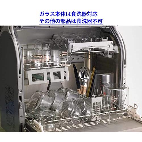 iwaki(イワキ) 耐熱ガラス コーヒーサーバー ウォータードリッパー ウォータードリップ 440ml KT8644-CL1｜otogizakka｜08