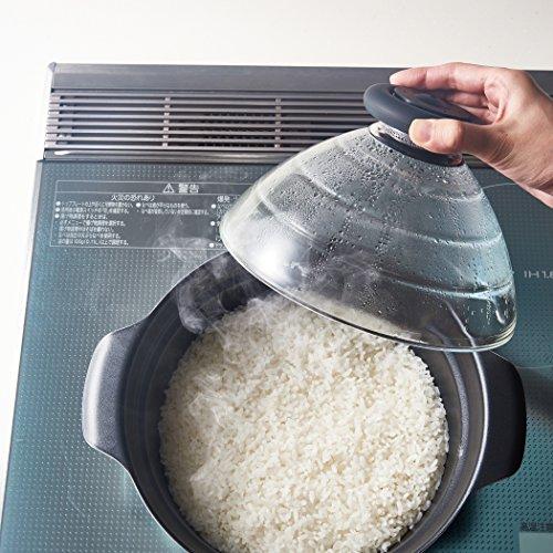 HARIO ご飯釜 雪平 IH対応 1~3合用 シルバー 雪平 GIS-200 HARIO(ハリオ) ご飯釜 雪平 IH対応 1~3合用 シルバー(雪平) GIS-200
