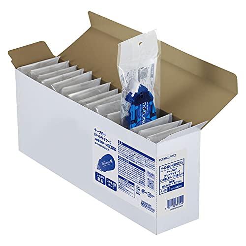 コクヨ(KOKUYO) テープのり のり ドットライナー 詰め替え 強粘着 15個 タ-D400-08X15 の商品画像