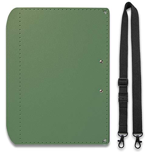 プラス A4サイズにおりたためる A3クリップボード+ カーキ 83-154 専用