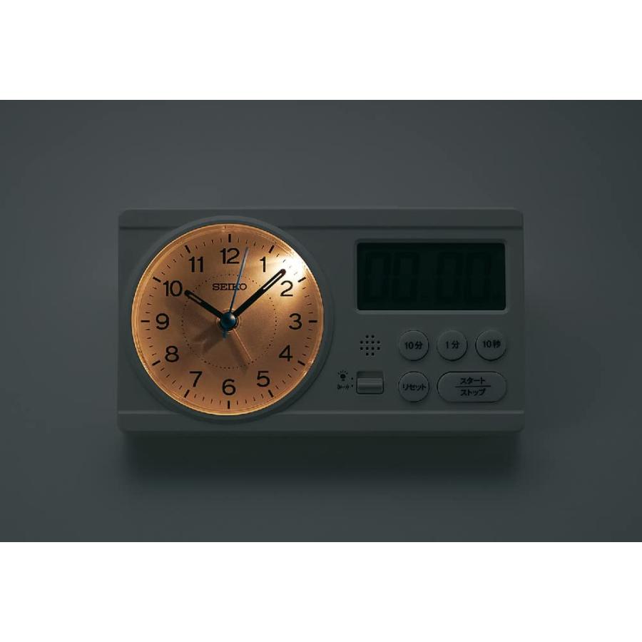 セイコークロック(Seiko Clock) 目覚まし時計 置き時計 知育 百ます