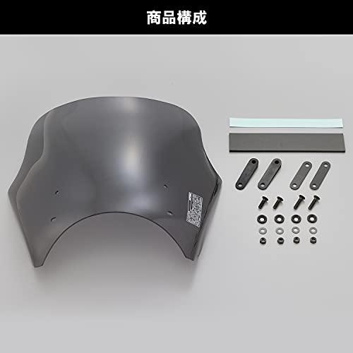 デイトナ バイク用 スクリーン単品 ブラストバリアー スモーク 68305_1